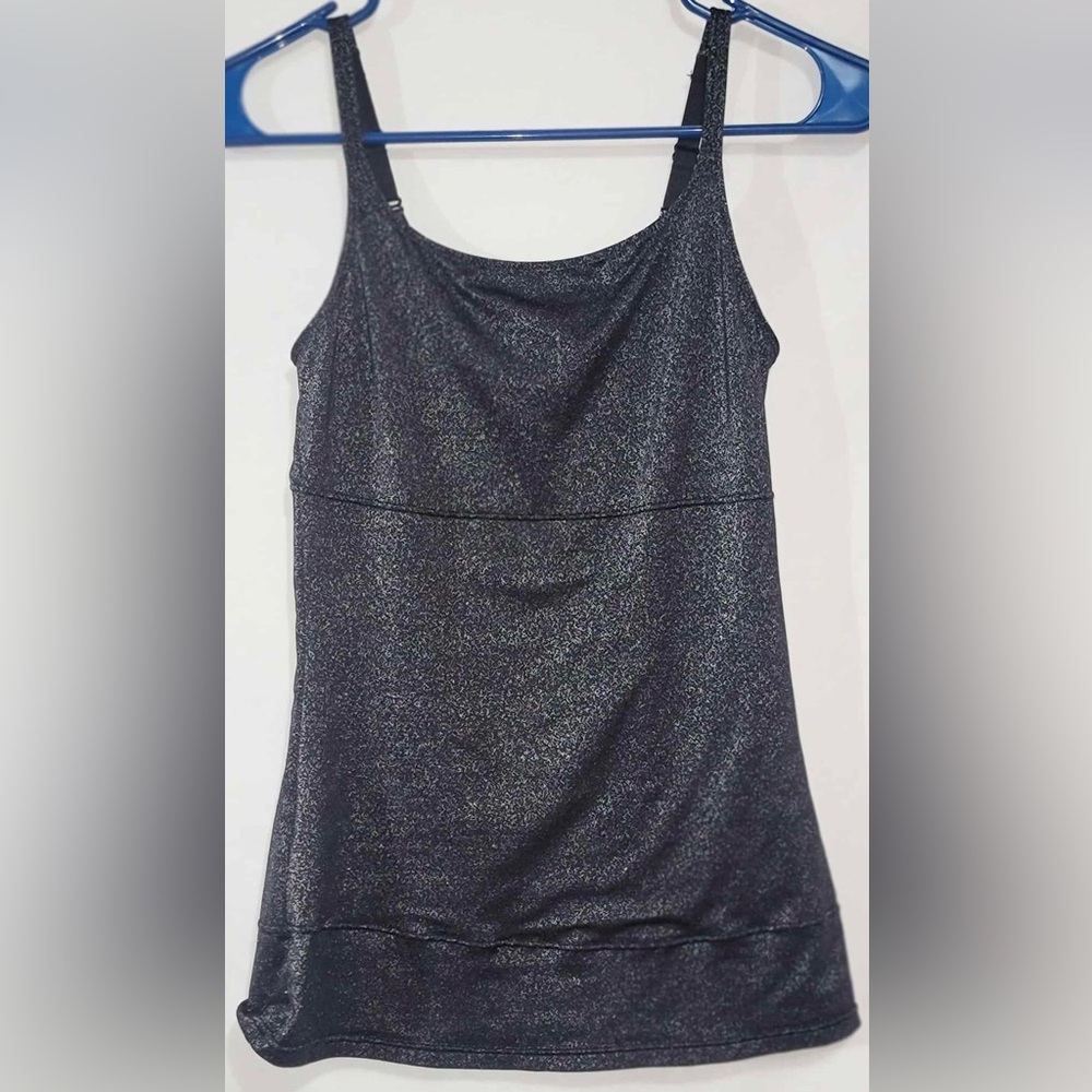 Flexees Shimmer Stretch Control Cami Size Small